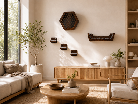 Firo Wall-Mounted Cat Shelvings