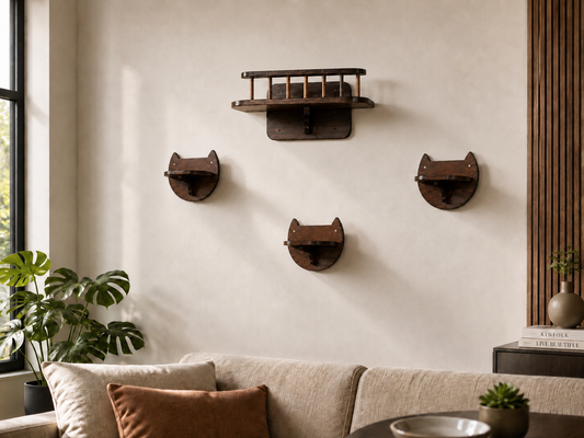 Neko Wall-Mounted Cat Shelvings