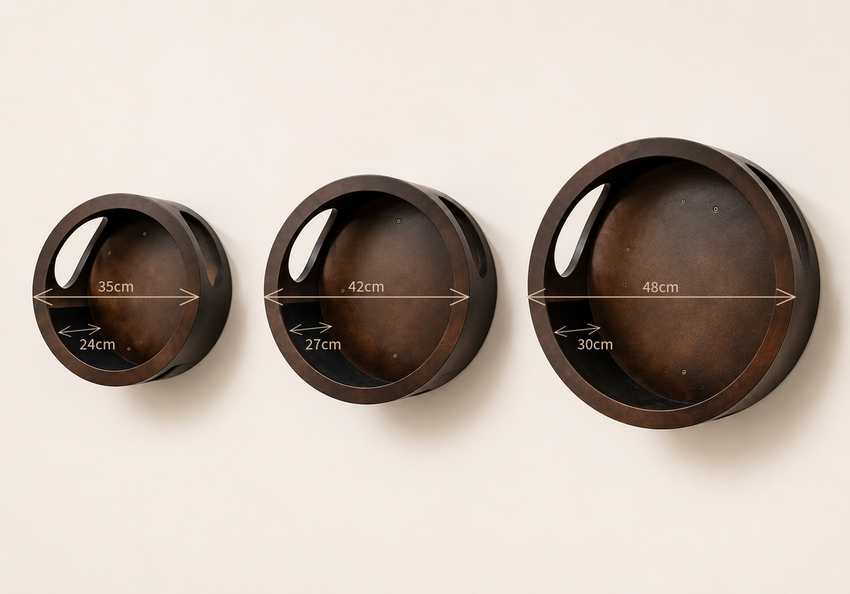 Lune Wall-Mounted Cat Shelvings