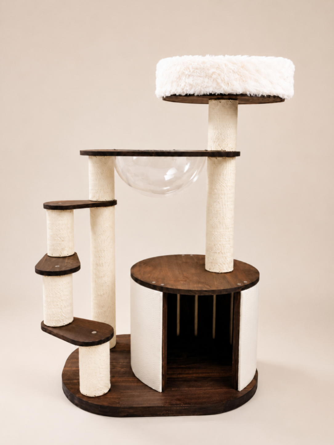 Hideout Cat Tree w/ Scratching Post (93cm)