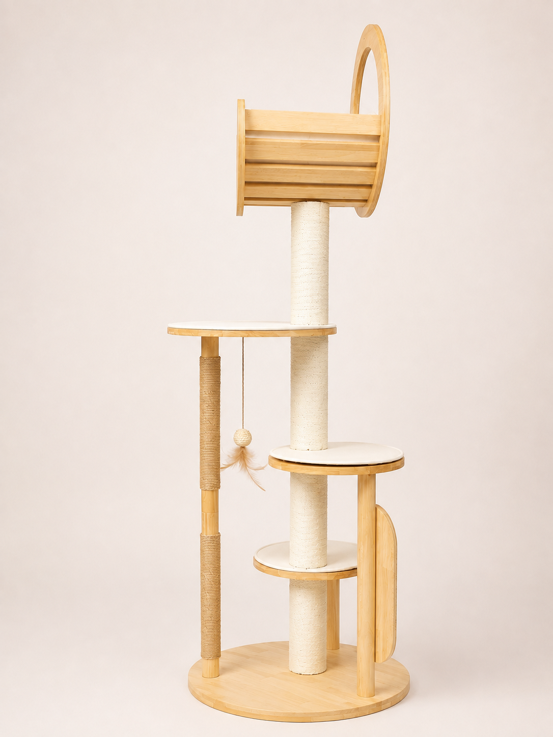 Quidditch Cat Tree w/ Scratching Post (164cm)