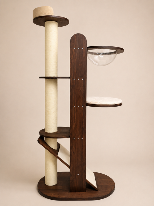 Dome Cat Tree w/ Scratching Post (165cm)