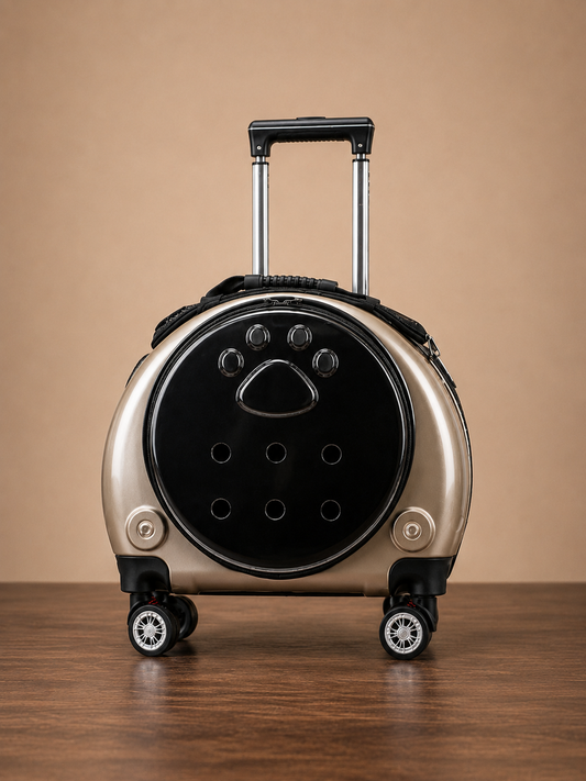 Quatro Pet Luggage/Backpack with wheels