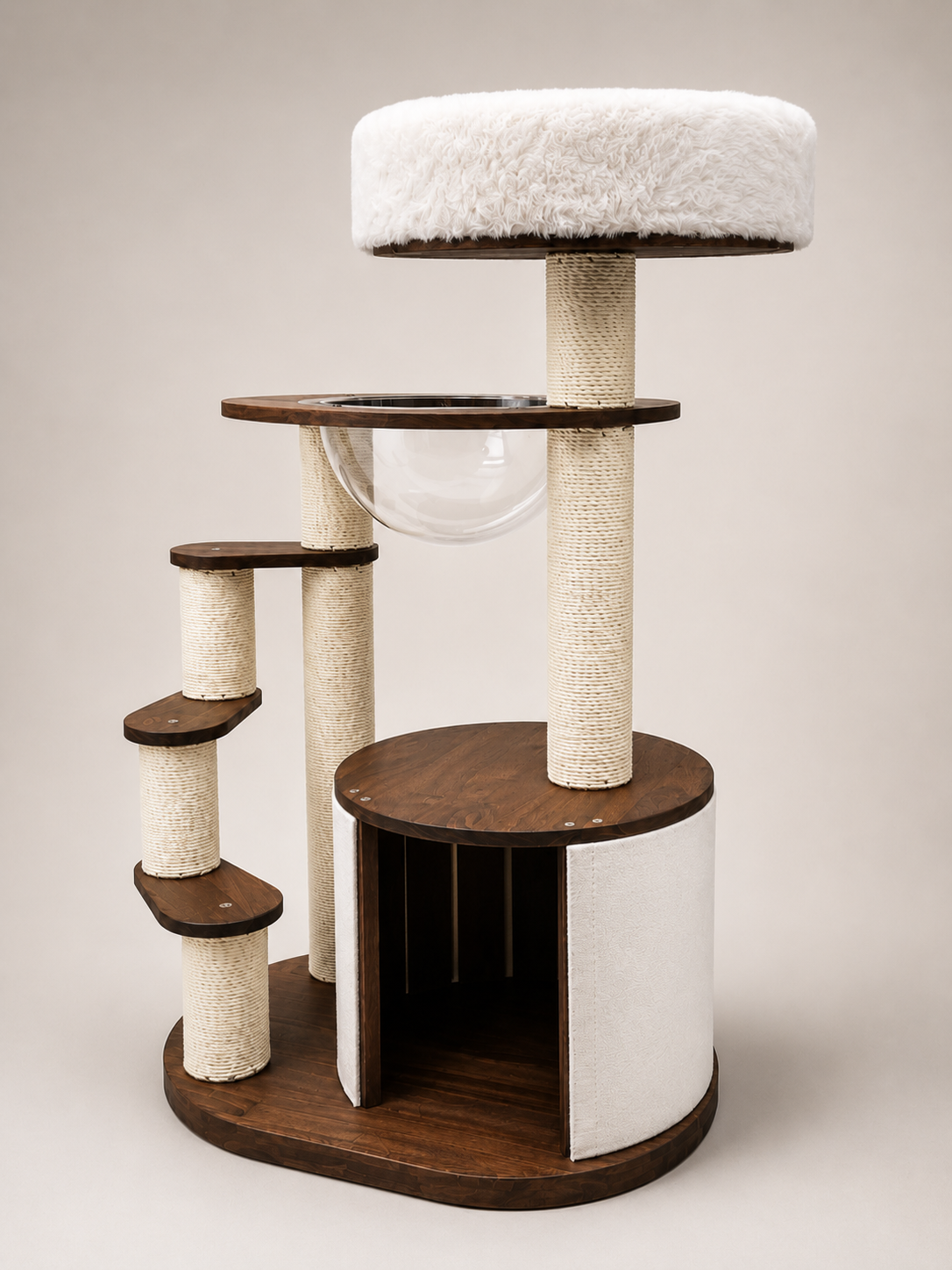 Hideout Cat Tree w/ Scratching Post (93cm)