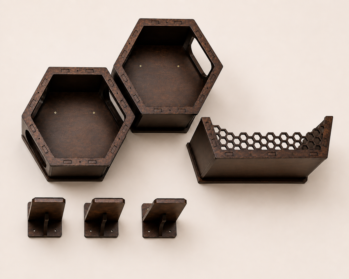Kelly Wall-Mounted Cat Shelvings